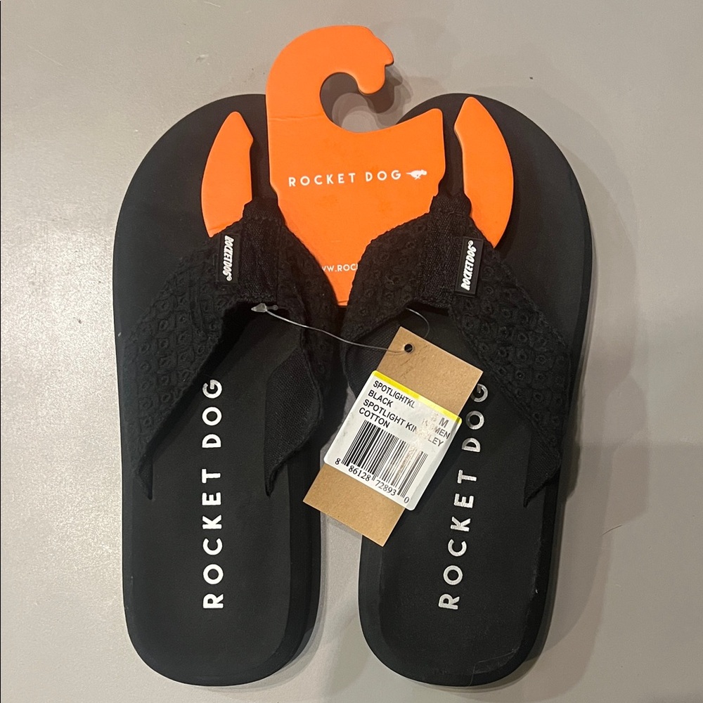 Rocket Dog Black Sandals